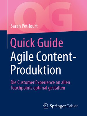 cover image of Quick Guide Agile Content-Produktion